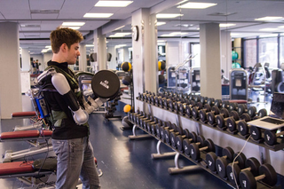 Illustration for article titled Titan Arm exoskeleton wins Dyson Foundation Award